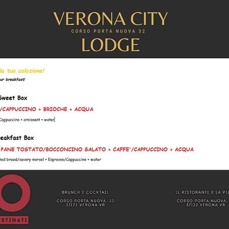 Verona City Lodge Esterno foto